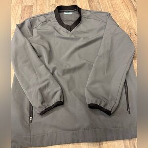 PGA Tour Pullover Long Sleeve Windbreaker Gray Men’s L